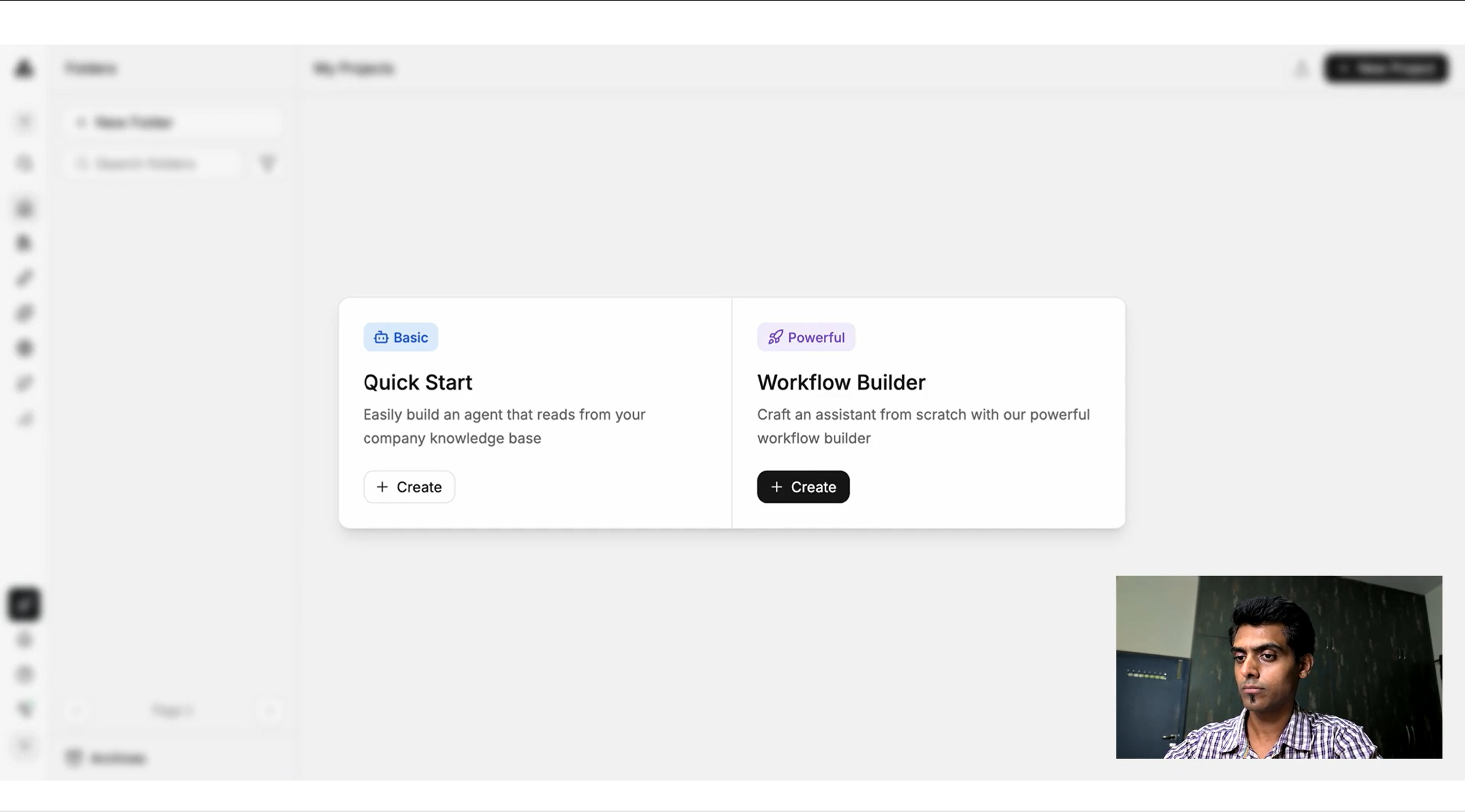 Stack AI test screenshot