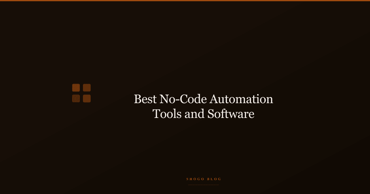 Best No-Code Automation Tools & Software thumbnail