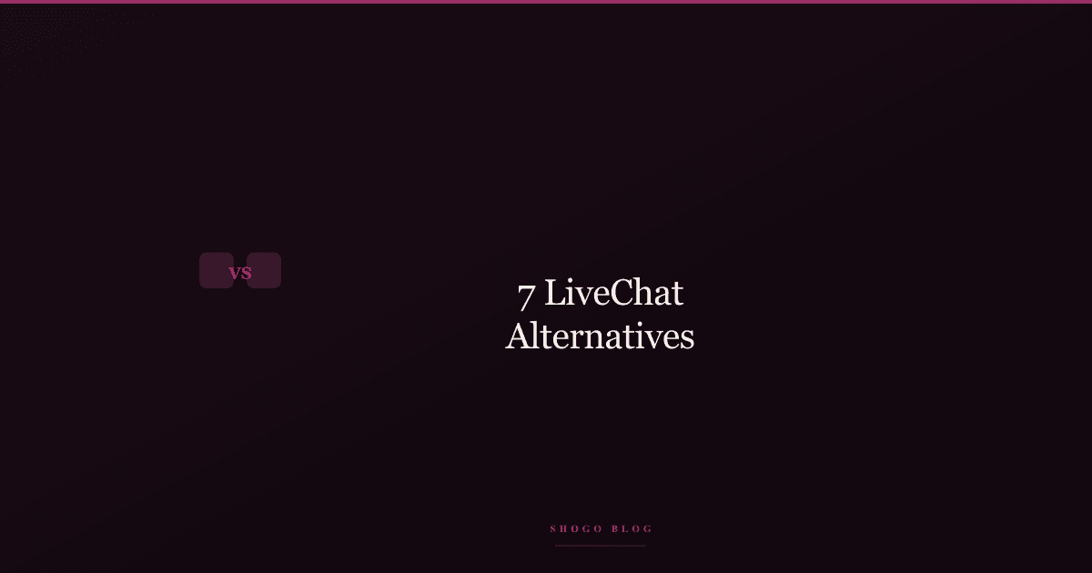 7 LiveChat Alternatives for Effective Customer Support thumbnail